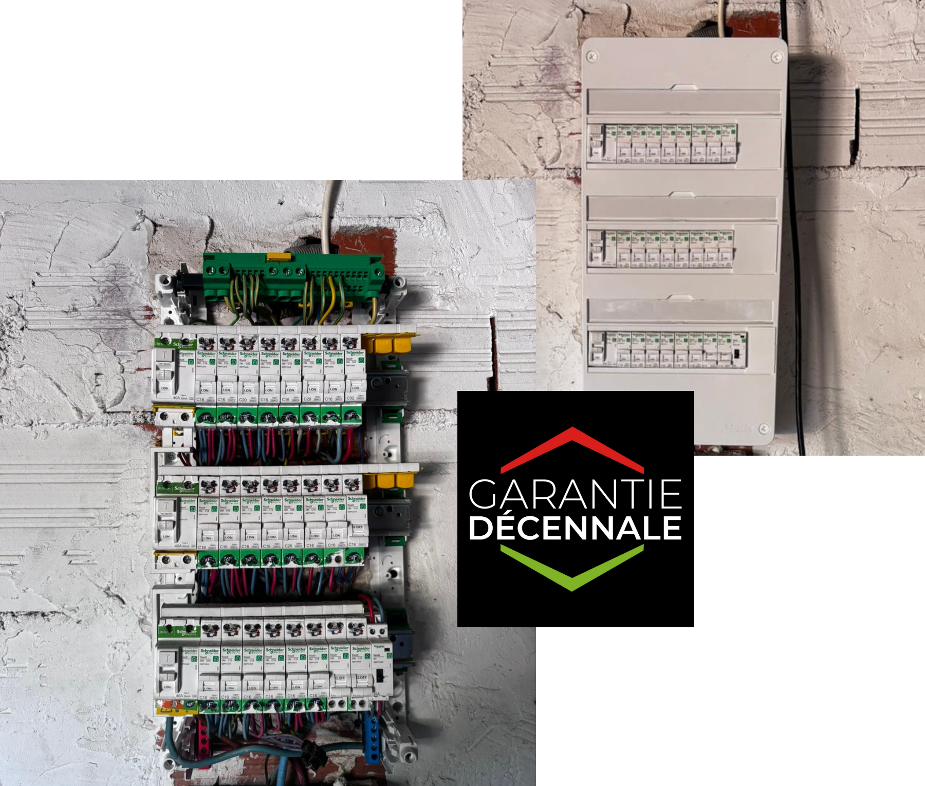 Electricien et plombier à Bessan avec la garantie décennale électricité par Nab's Multiservices